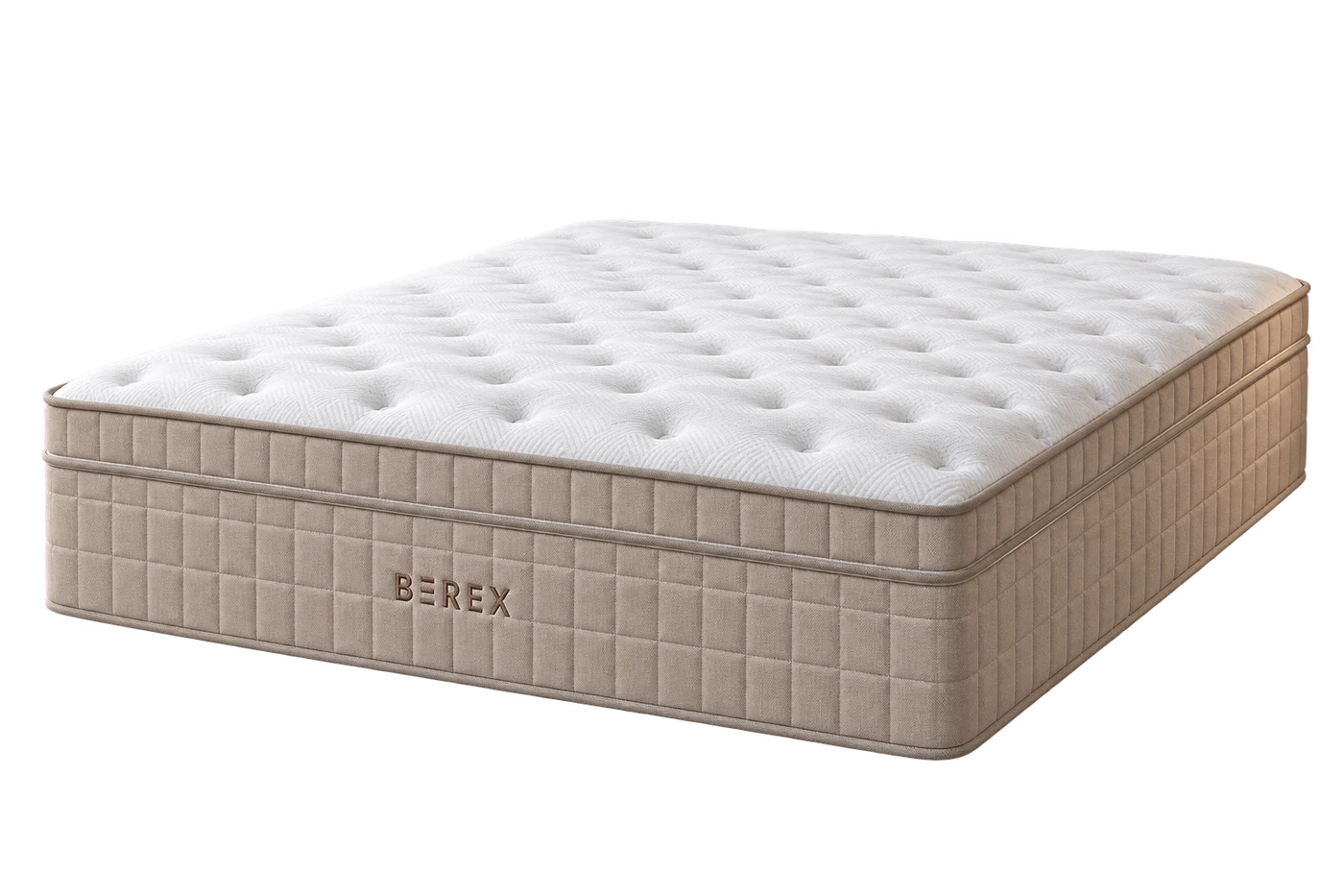 Berex Elite dari sudut hadapan, tilam sahaja tanpa bedframe