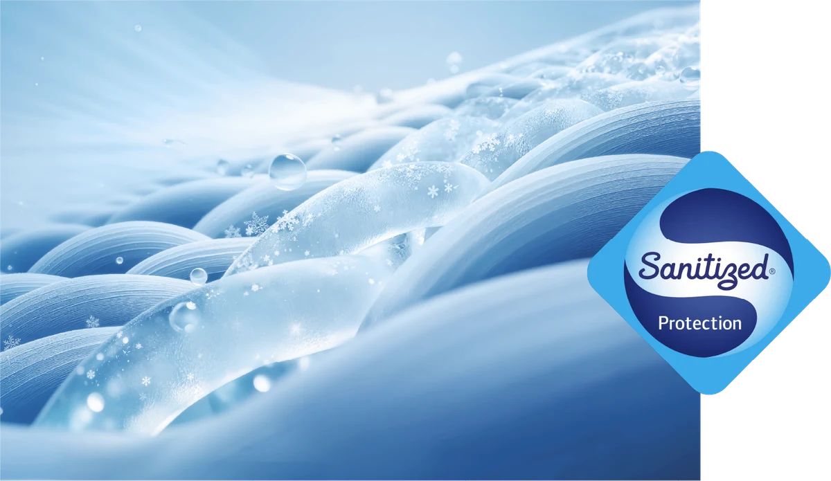 Visual fabrik cooling Berex Elite dengan teknologi Sanitized®